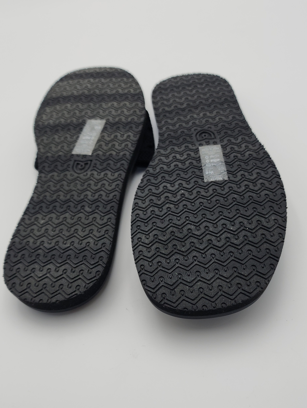Rothy's The Slide Sandals in Black Crochet Size 8, like new - Picture 13 of 15
